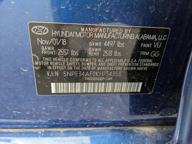 2019 Hyundai Sonata 30