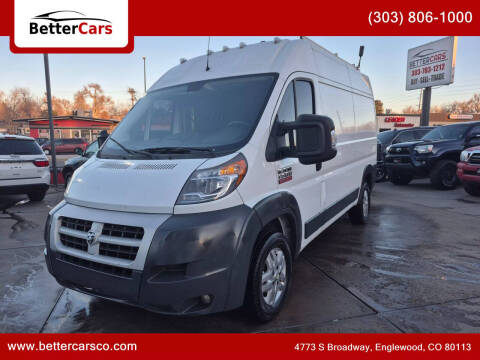 2015 RAM ProMaster for sale at Better Cars in Englewood CO