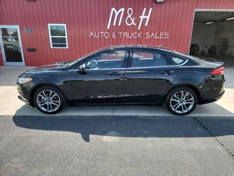 2017 Ford Fusion for sale at M & H Auto & Truck Sales Inc. in Marion IN