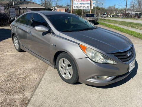 2012 Hyundai Sonata Hybrid for sale at G&J Car Sales in Houston TX