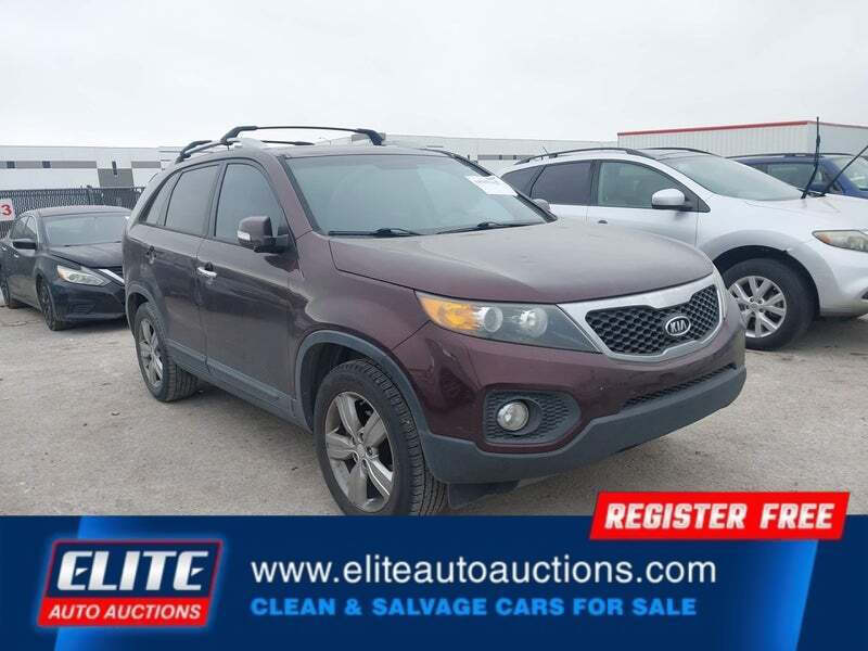 MAROON 2013 Kia Sorento EX EX 4dr SUV 1