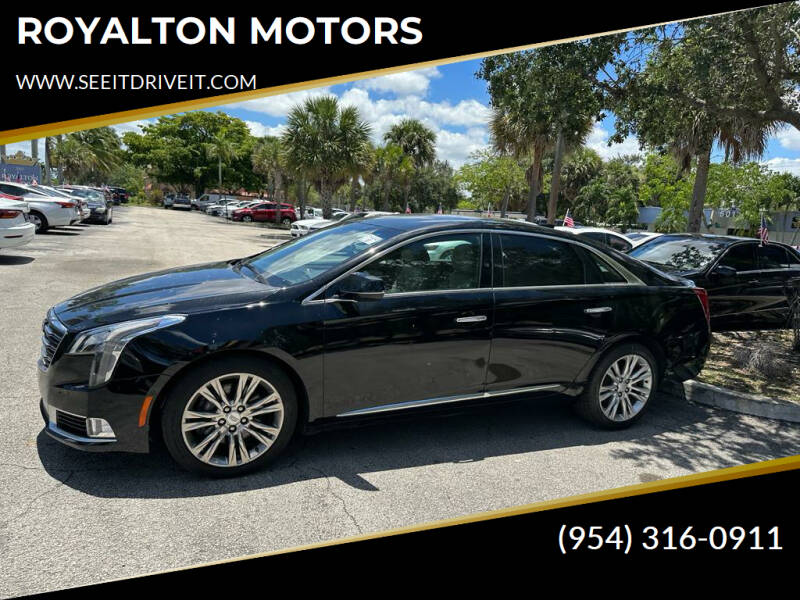 2019 Cadillac XTS for sale at ROYALTON MOTORS in Plantation FL