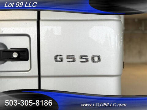 2012 Mercedes-Benz G-Class G 550