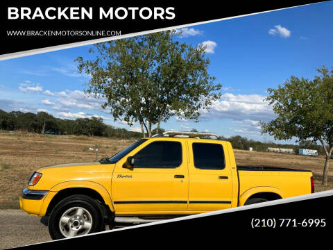 2000 Nissan Frontier for sale at BRACKEN MOTORS in San Antonio TX