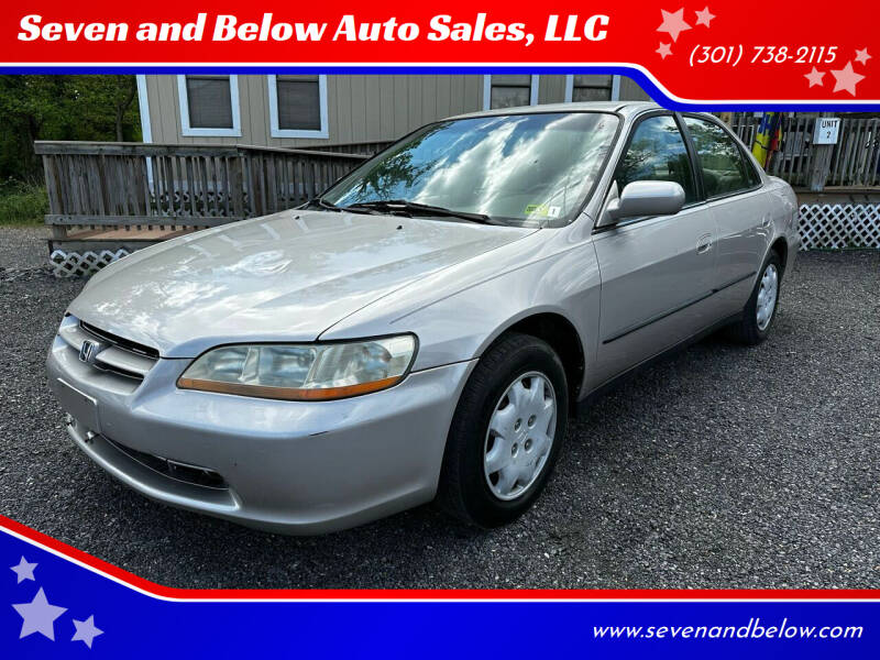 1998 Honda Accord for sale at Seven and Below Auto Sales, LLC in Rockville MD