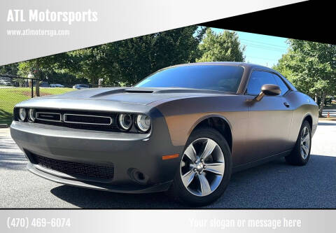 2016 Dodge Challenger for sale at ATL Motorsports in Roswell GA