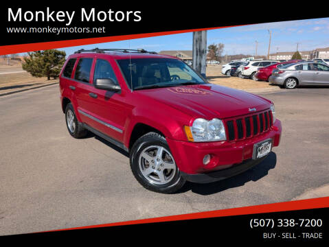 2005 Jeep Grand Cherokee for sale at Monkey Motors in Faribault MN
