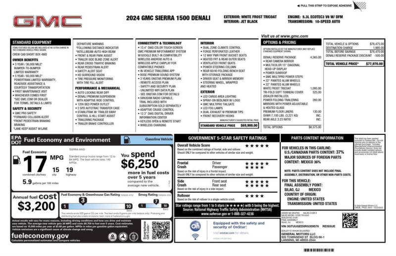 2024 GMC Sierra 1500