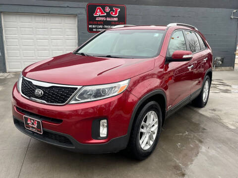 2015 Kia Sorento for sale at A & J AUTO SALES in Eagle Grove IA