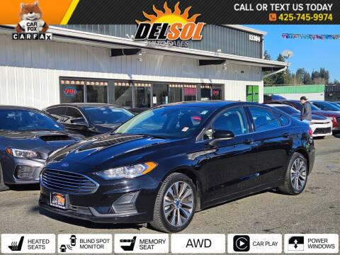 2020 Ford Fusion for sale at Del Sol Auto Sales in Everett WA