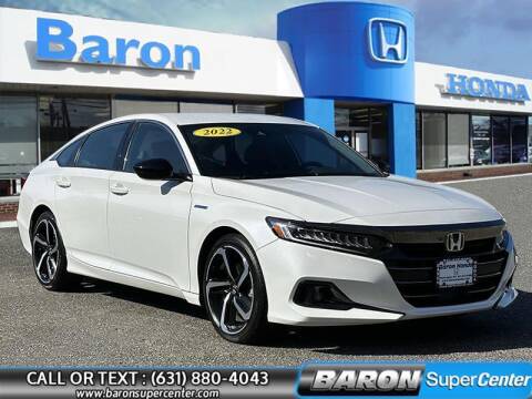 2022 Honda Accord Hybrid for sale at Baron Super Center in Patchogue NY