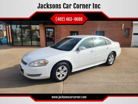 2014 Chevrolet Impala Limited for sale at Jacksons Car Corner Inc in Hastings NE