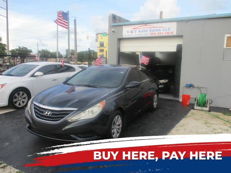 2011 Hyundai Sonata for sale at K & V AUTO SALES LLC in Hollywood FL