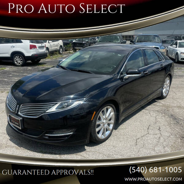 2016 Lincoln MKZ Hybrid for sale at Pro Auto Select in Fredericksburg VA