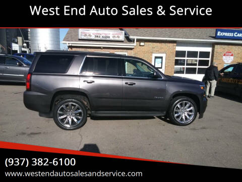 2017 Chevrolet Tahoe for sale at West End Auto Sales & Service in Wilmington OH