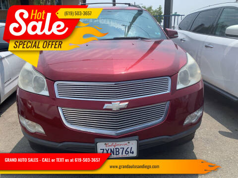 2011 Chevrolet Traverse for sale at GRAND AUTO SALES - CALL or TEXT us at 619-503-3657 in Spring Valley CA