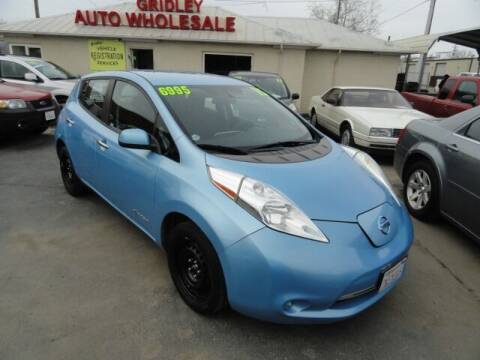 2015 Nissan LEAF for sale at Gridley Auto Wholesale in Gridley CA