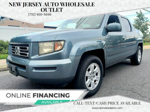 2008 Honda Ridgeline for sale at New Jersey Auto Wholesale Outlet in Union Beach NJ