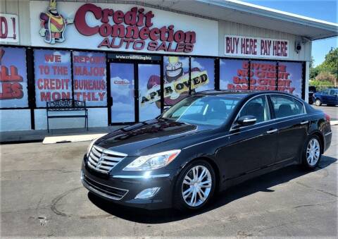 2012 Hyundai Genesis for sale at Credit Connection Auto Sales in Midwest City OK