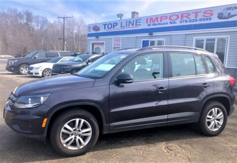 2016 Volkswagen Tiguan for sale at Top Line Import of Methuen in Methuen MA