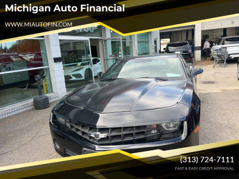 2013 Chevrolet Camaro for sale at Michigan Auto Financial in Dearborn MI