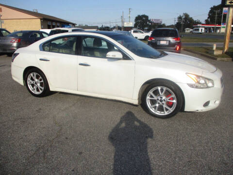 2014 Nissan Maxima for sale at Funderburk Auto Wholesale in Chesapeake VA