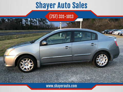 2012 Nissan Sentra for sale at Shayer Auto Sales in Cape Charles VA