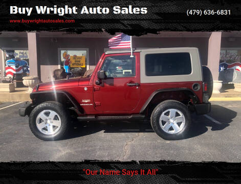 2008 Jeep Wrangler for sale at Buy Wright Auto Sales in Rogers AR