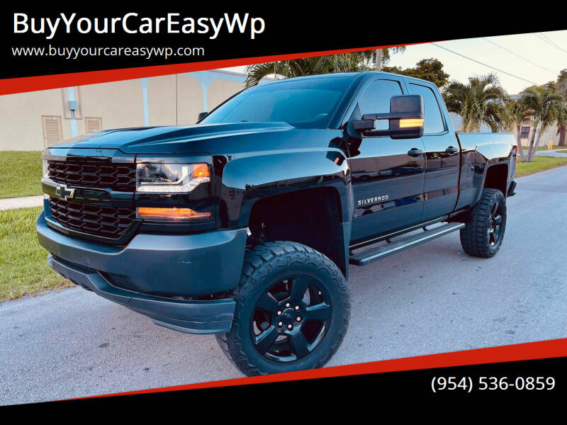 2017 Chevrolet Silverado 1500 for sale at BuyYourCarEasyWp in West Park FL