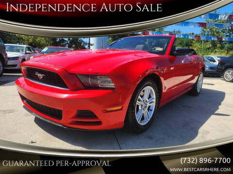 2013 Ford Mustang for sale at Independence Auto Sale in Bordentown NJ