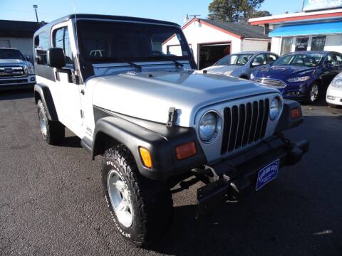 2006 Jeep Wrangler for sale at Surfside Auto Company in Norfolk VA