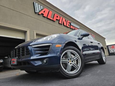 2016 Porsche Macan for sale at Alpine Motors Certified Pre-Owned in Wantagh NY