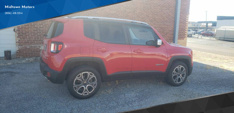 2017 Jeep Renegade for sale at Midtown Motors in Amarillo TX