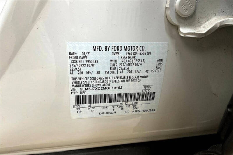 2021 Lincoln Aviator Reserve