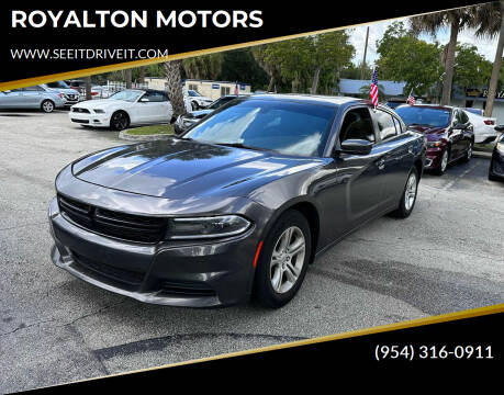 2019 Dodge Charger for sale at ROYALTON MOTORS in Plantation FL