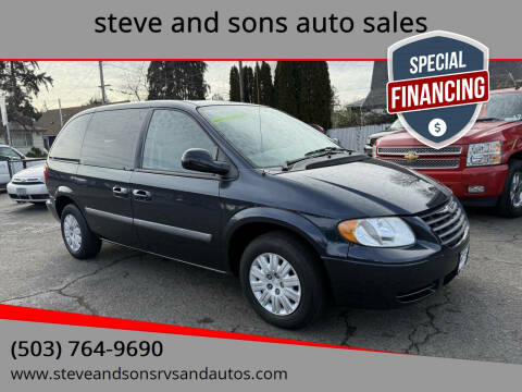 2007 Chrysler Town and Country for sale at steve and sons auto sales - Steve & Sons Auto Sales 2 in Portland OR