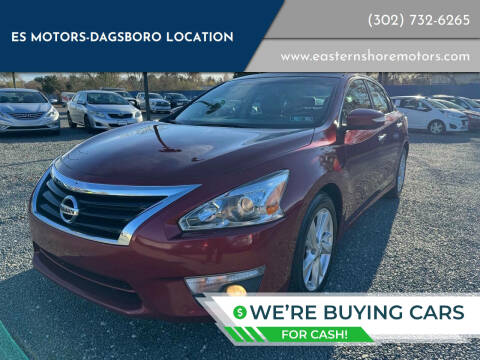 2013 Nissan Altima for sale at ES Motors-DAGSBORO location in Dagsboro DE