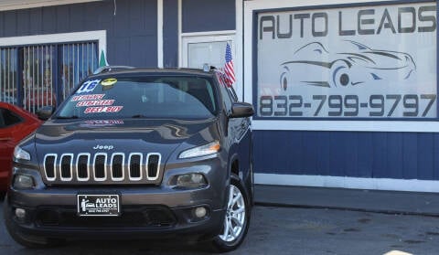 2016 Jeep Cherokee for sale at AUTO LEADS in Pasadena TX