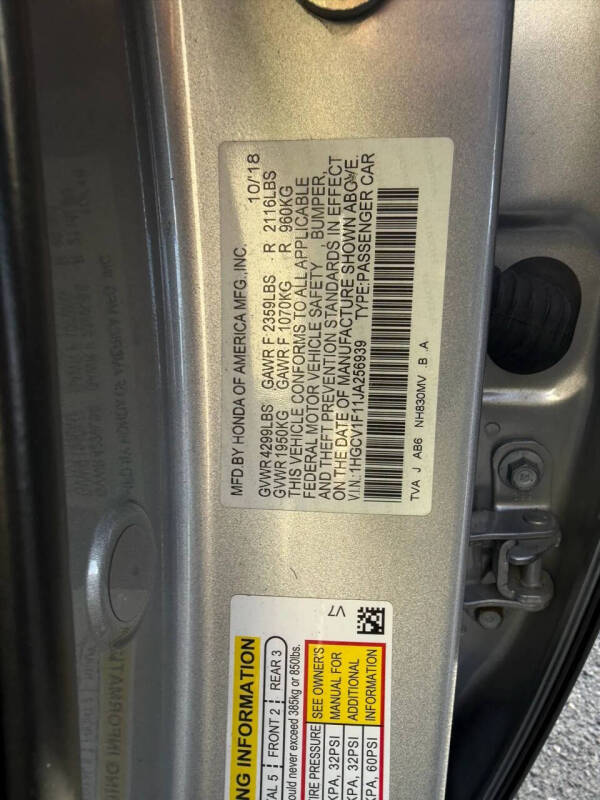 2018 Honda Accord LX