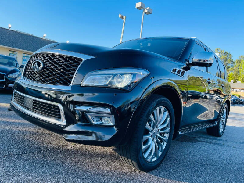 2015 Infiniti QX80 for sale at Classic Luxury Motors in Buford GA