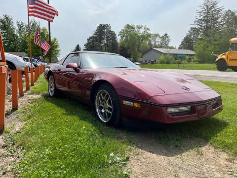 1987 Chevrolet Corvette for sale at CARS R US in Sebewaing MI