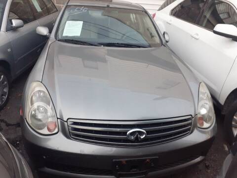 2006 Infiniti G35 for sale at Payless Auto Trader in Newark NJ