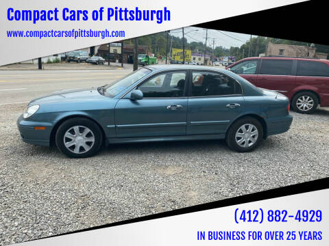 2004 Hyundai Sonata for sale at Compact Cars of Pittsburgh in Pittsburgh PA