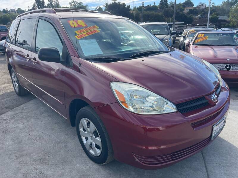 2004 Toyota Sienna for sale at 1 NATION AUTO GROUP in Vista CA