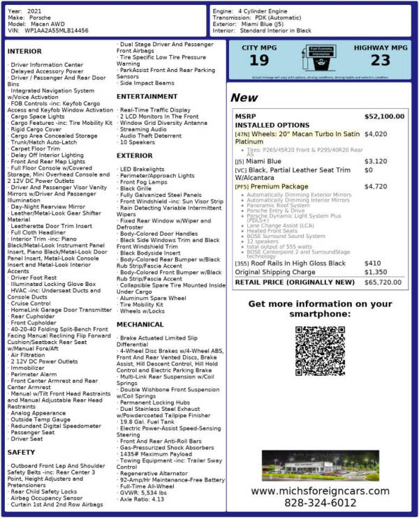 2021 Porsche Macan
