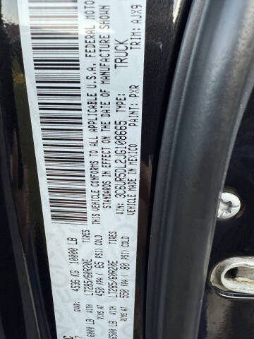 2018 RAM 2500 Big Horn