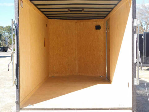 2026 Covered Wagon Trailers Gold Series 7x16 Vnose with 52