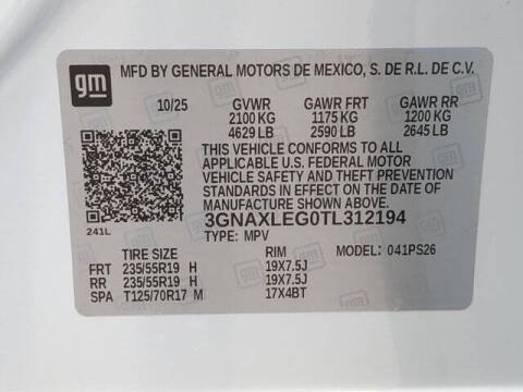 2026 Chevrolet Equinox RS