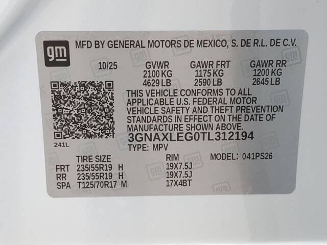 2026 Chevrolet Equinox RS