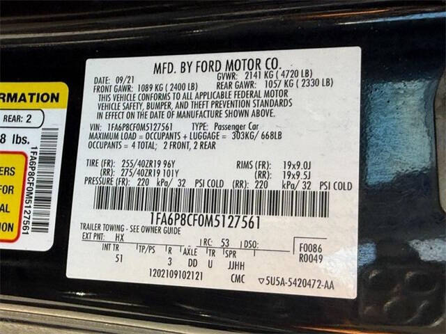 2021 Ford Mustang GT Premium